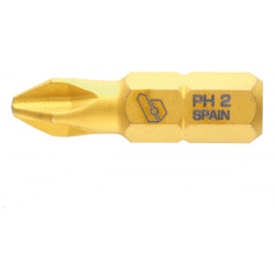 Punta Philips 1/4' Tin 5 U 1x25 Mm