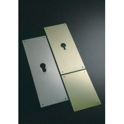 Placa Cerradura 80x080mm E300/55 Lat/mt Ciega Bom.28 Bernial