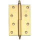 Bisagra Laton Pulido Izda. 100x70 Mm