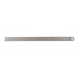 Regla Semi Rigida Acero Inox 200x13x0,5