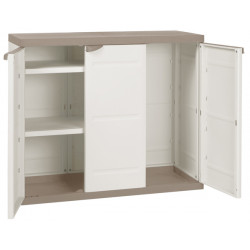 Armario Resina 3 Puertas Bajo 105x44x88