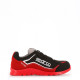 Deportiva Piel S3 Roja/ngr Pu+pl 38