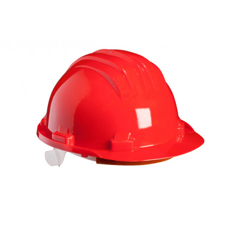 Casco Obra Homol.ajustabl.rojo