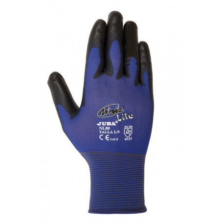 Guante Nylon Pu. Palma Ninja T.7
