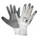 Guante Nylon Nitrilo Gris T.9