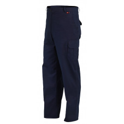 Pantalon Algodon Multibol Azul Xxl