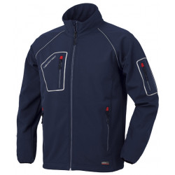 Chaqueta Softshell 4b Azul M