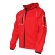 Chaqueta Softshell Poliest Roj M