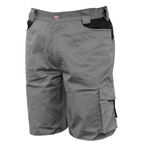 Bermuda Algodon Stretch Gris S