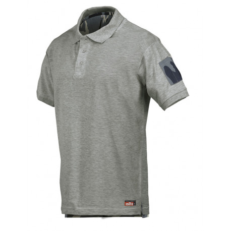 Polo M/corta Algodon Gris M