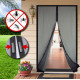 Mosquitera Con Velcro/iman Neg 100x210cm