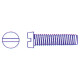 Tornillo Din84 C/ranura M5x10