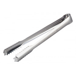 Pinza Hielo Inox 18 Cm