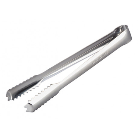 Pinza Hielo Inox 18 Cm