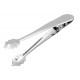 Pinza Hielo Inox 18 Cm