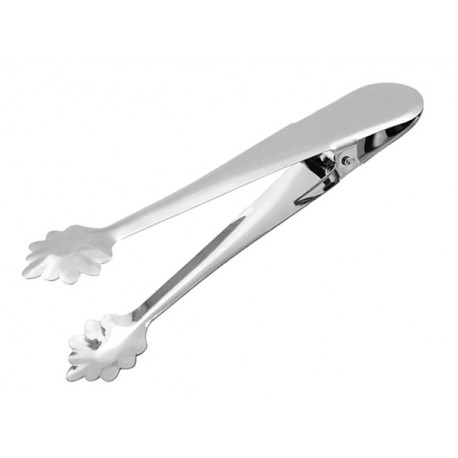 Pinza Hielo Inox 18 Cm