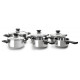 Bateria Cocina Inox Optima 6 Pzas