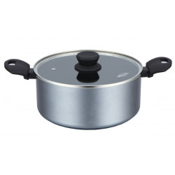 Cacerola Induc. Alum Ecosilver 24 Cm