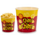 Cubo Patatas Chips 20x21.5 Cm