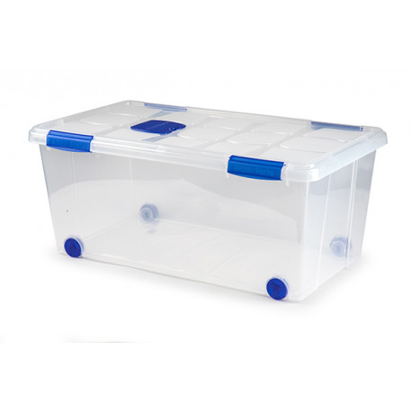 Caja Multiuso C/rueda Transp 61 L