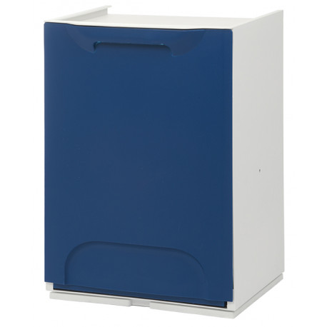 Cubo Basura Selectivo Azul 34x29x47cm