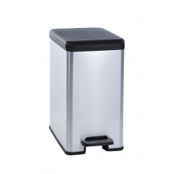 Cubo Pedal Rectangu. Slim Bin 25 L