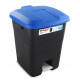Cubo Pedal Ecologico Azul 50 L