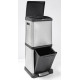 Cubo Pedal 2 Contened Step Bin 18+16