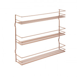 Especiero 3 Pisos Copper 36x8x32cm