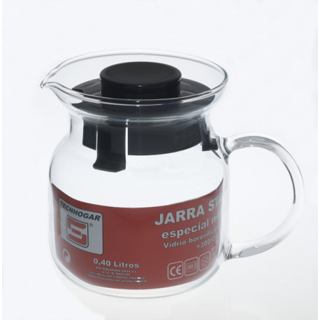 Jarra Cristal Microondas Vitro 0,40 L