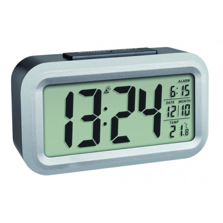 Reloj Digital Negro/termometro