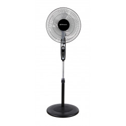 Ventilador Pie Negro 50 W 40 Cm