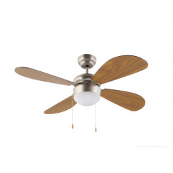 Ventilador Techo C/luz 4aspas 105cm 50 W