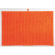 Alfombra BaÑo Chenille Naranja 40x60 Cm