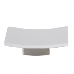 Jabonera Ceramica Blanca Mahe