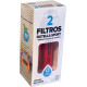Filtro Botella Set2 +boquilla Rojo 2