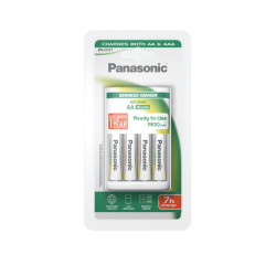 Cargador Pilas8h+ 4 Pilas Aa 1900 Mah