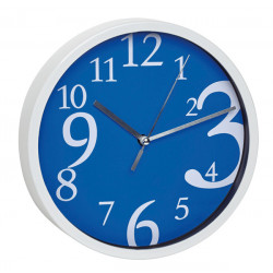 Reloj Pared Esfera Azul 20 Cm