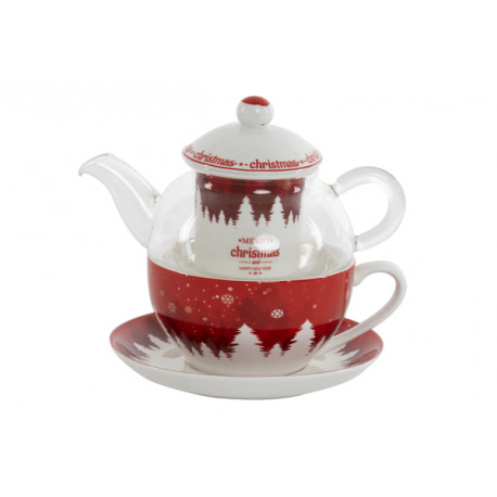 Tetera Con Taza Navidad 250 Ml