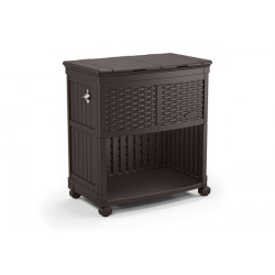 Mueble Resina Barbacoa/nevera 80x50x112