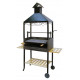 Barbacoa Chimenea C/ruedas 210x75x42c