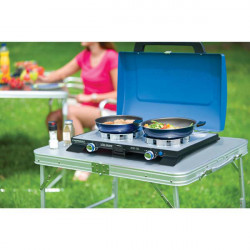 Cocina Gas 2 Fuegos C/grill 2200 W X 2