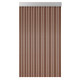 Cortina Cintas Color Marron 210x90 Cm