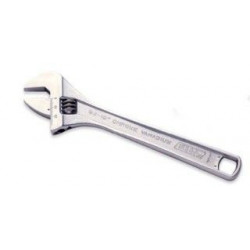 Llave Ajust. M/cent 08" Cromada Ce Irega