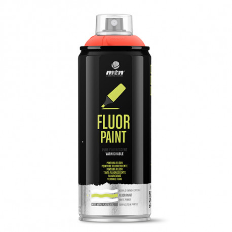 Pintura Aerosol Rojo Fluor 400 Ml