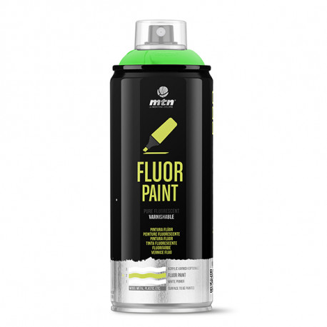 Pintura Aerosol Verde Fluor 400 Ml