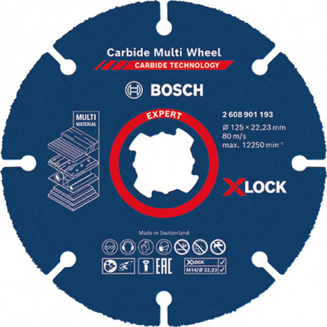 Disco Multimateria Xlock Expert 115 Mm