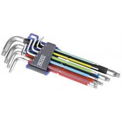 Llave Allen Torx Color Jg 9 Pz T10-t50