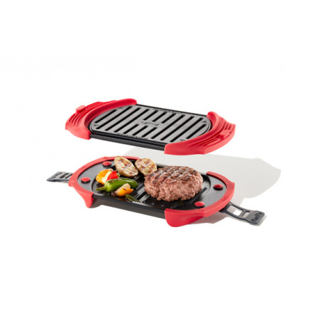 Grill Microwave Rojo