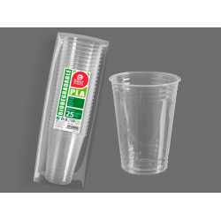 Vaso Desechab Transp Pla B/25 575 Cm3